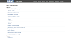 Desktop Screenshot of bankai.diena.lt